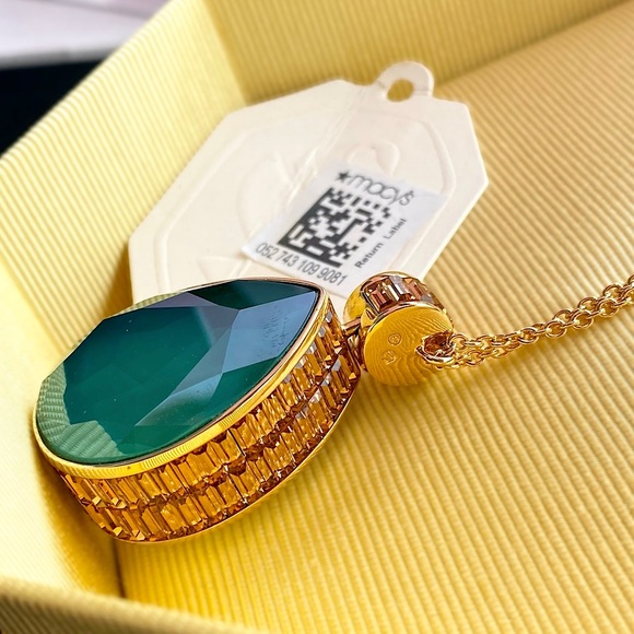 Swarovski “Orbita” Reversible Drop Cut, Multicolored Necklace - Picture 7 of 16